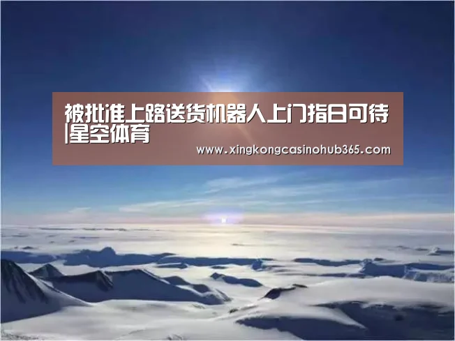 被批准上路送货机器人上门指日可待|星空体育(图2) 星空真人
